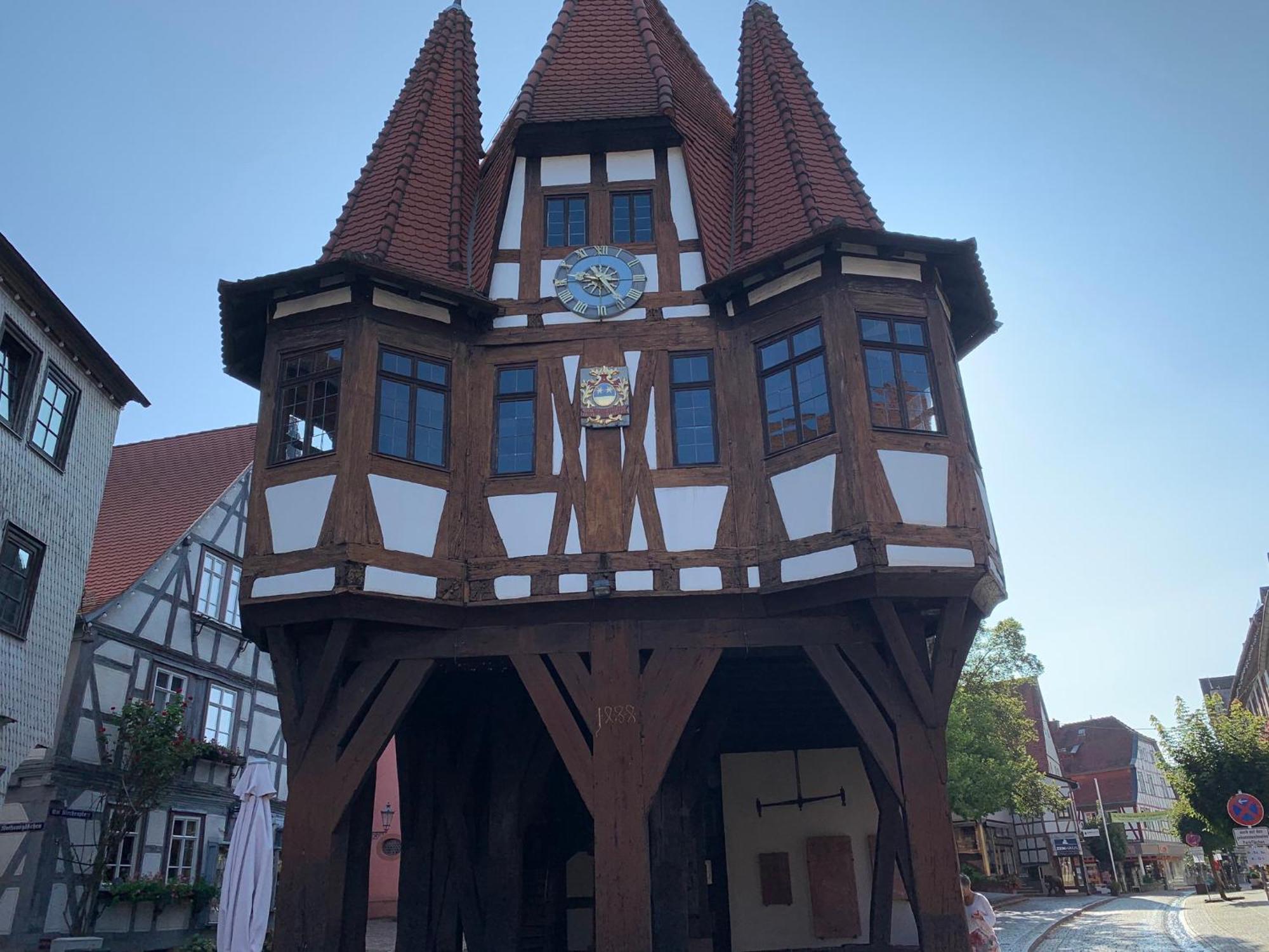 Apartment Am Historischen Rathaus Michelstadt Exterior photo